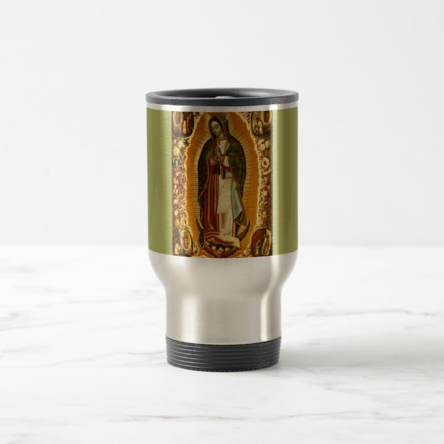 Mug De Voyage Vierge de Guadalupe Notre Dame Marie (Centre)