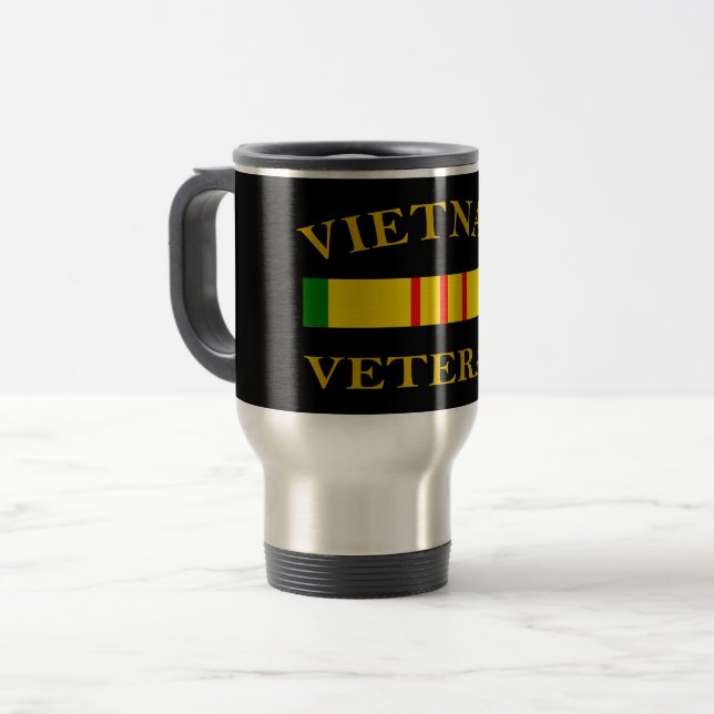 Mug De Voyage Vieux-Viêt-nam Voyage Mug (Devant gauche)