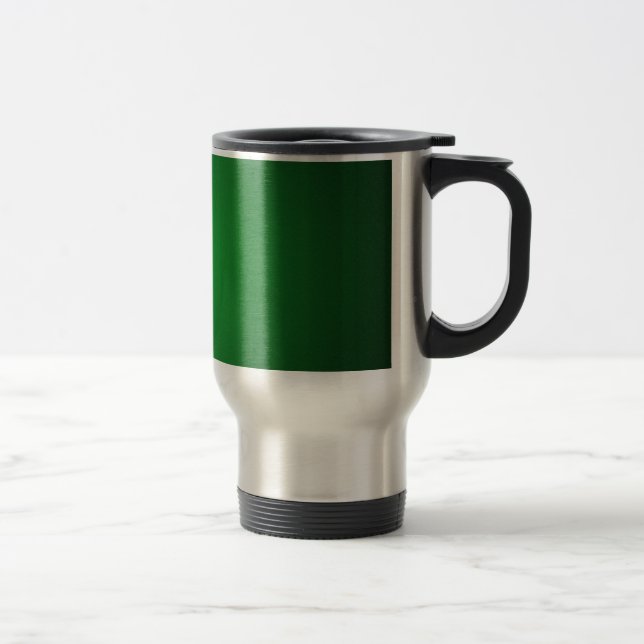 Mug De Voyage Vignette Grainy Vert-Noir (Droit)
