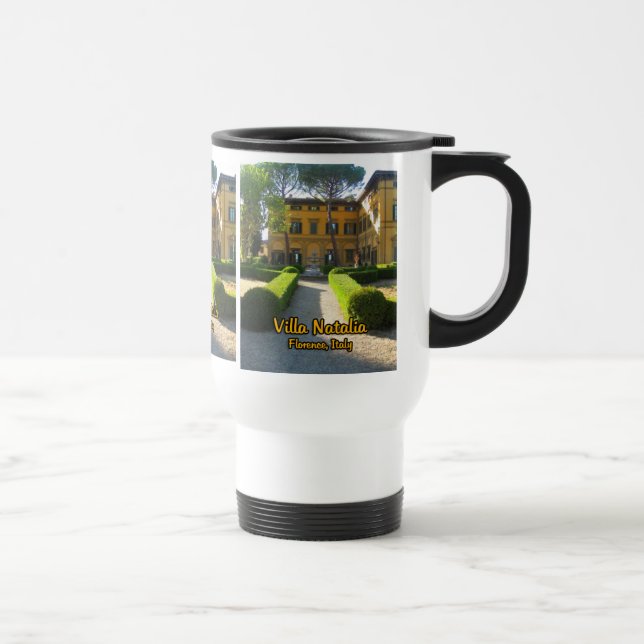 Mug De Voyage Villa Natalia Florence Italie (Droite)