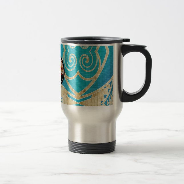 Mug De Voyage Village de Tiki (Droit)