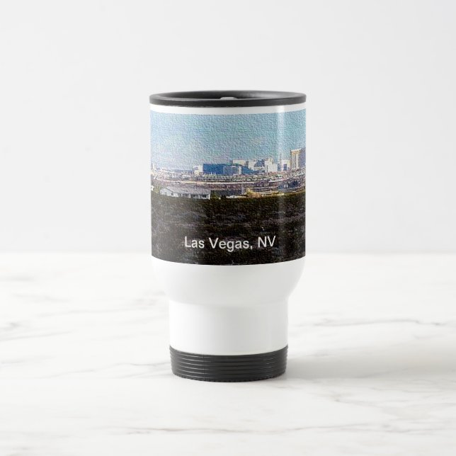 Mug De Voyage Ville de Las Vegas (Centre)