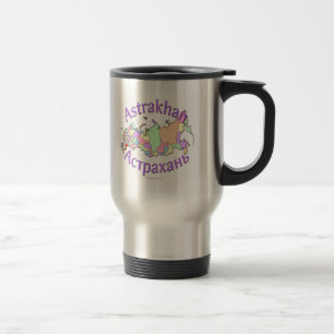 Mug De Voyage Ville Russie de l'Astrakan