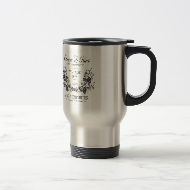 Mug De Voyage vin vintage (Droit)