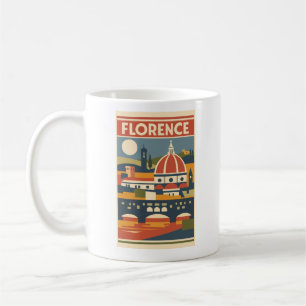 Mug de voyage vintage de la cathédrale de Florence