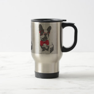 Mug De Voyage Vintage Funny French Bulldog