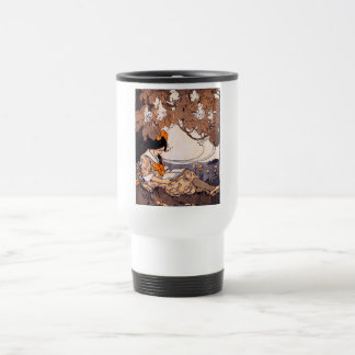 Mug De Voyage Vintage Lecture sous un arbre