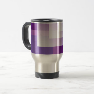 Mug De Voyage Violet et blanc