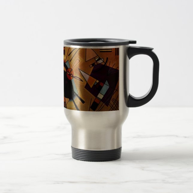 Mug De Voyage Violet noir Kandinsky (Droit)