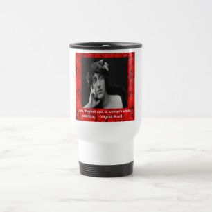 Mug De Voyage Virginia Woolf & Citation sur l'amour