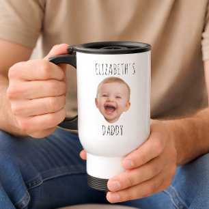 Mug De Voyage Visage de bébé personnalisé  Photo de bébé qui rit