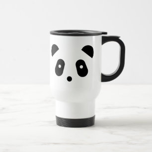 Mug De Voyage Visage mignon de panda de ~ de Kawaii