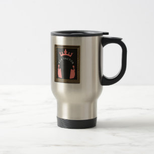 Mug De Voyage Visage saint de Lucques ! Rose