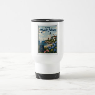 Mug De Voyage Visitez Rhode Island Voyage Vintage