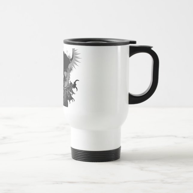 Mug De Voyage Vitesse de crâne (Droite)