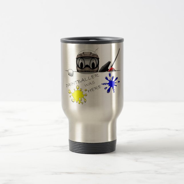 Mug De Voyage Vitesse de Paintball (Centre)