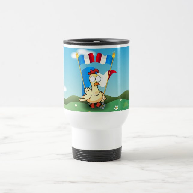 Mug De Voyage Vive la France ! (Centre)