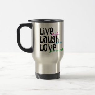 Mug De Voyage Vivent l'amour de rire
