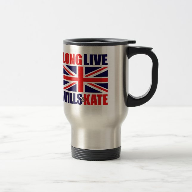 Mug De Voyage Vivent longtemps les volontés et le Kate (Droit)