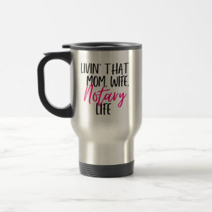 Mug De Voyage Vivre que maman épouse Notaire vie Voyage Musique