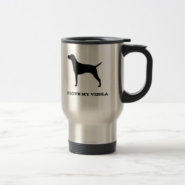 Mug De Voyage Vizsla (Droit)