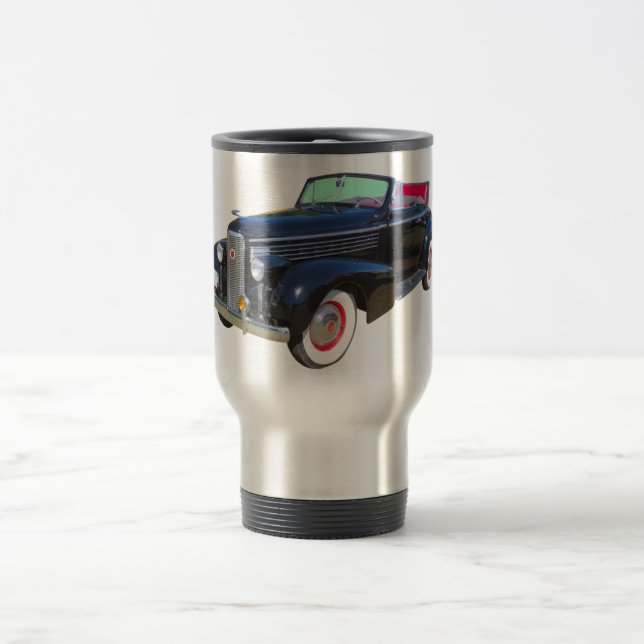 Mug De Voyage Voiture 1938 de luxe de Cadillac Lasalle (Centre)