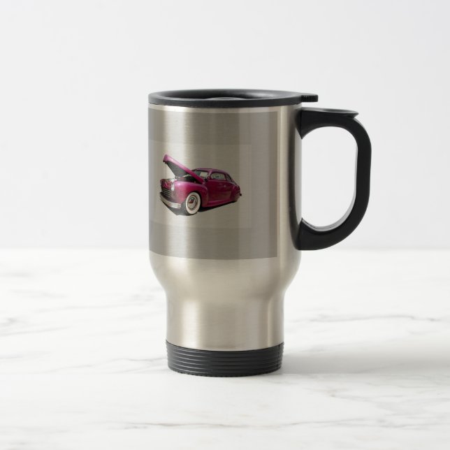 Mug De Voyage voiture classique (Droit)