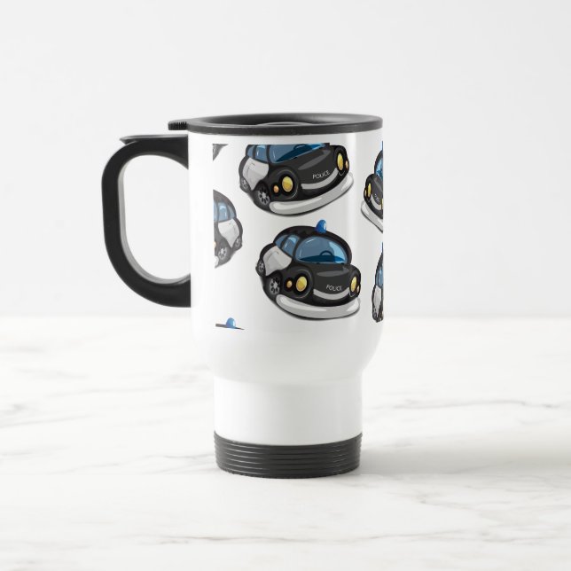 Mug De Voyage Voiture vintage (Gauche)