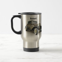 Voiture Vintage - Ajouter un nom - Café 