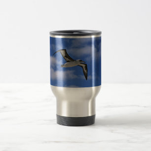 Mug De Voyage Vol d'albatros de Laysan en air
