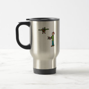 Mug De Voyage Vol d'avion modèle de RC