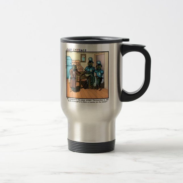 Mug De Voyage Voler dans la soupe (Droit)