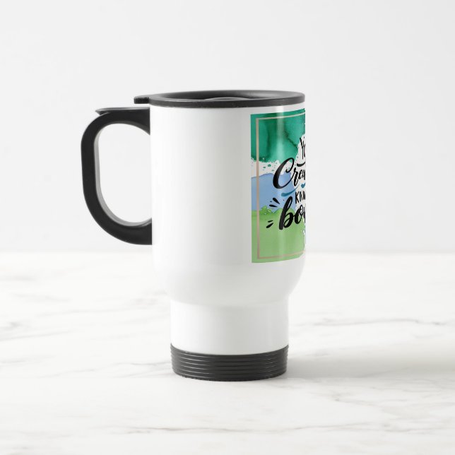Mug De Voyage Votre créativité est sans limites 4 (Gauche)
