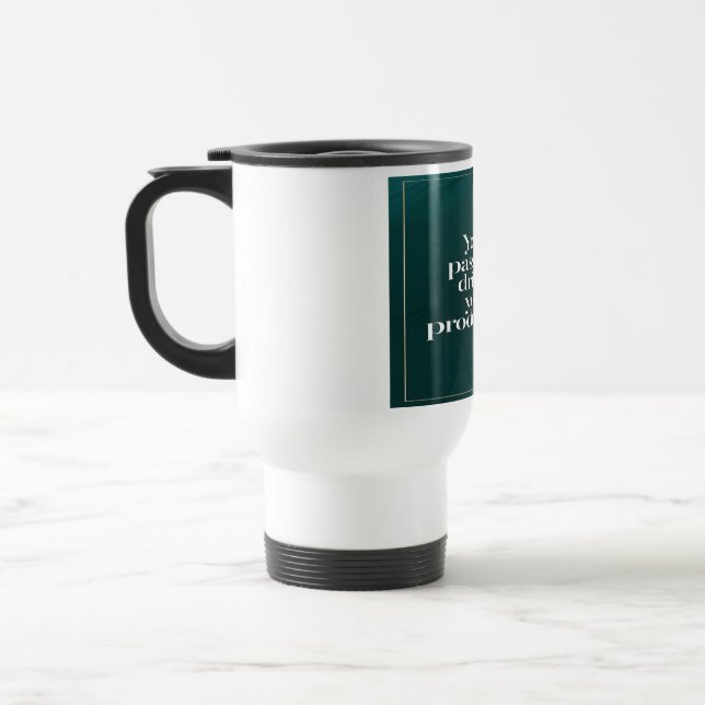 Mug De Voyage Votre passion motive votre production 2 (Gauche)