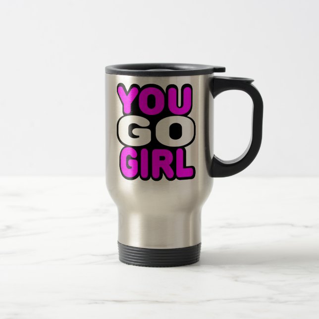 Mug De Voyage Vous allez fille (Droit)