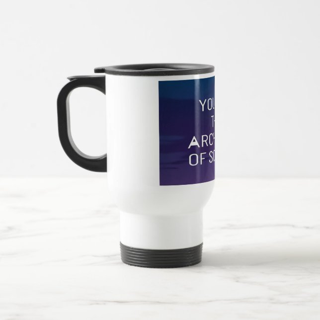 Mug De Voyage Vous Êtes L'Architecte De Sound (Gauche)