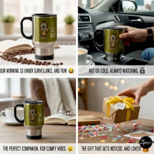 Mug De Voyage Vous Voyez Muggy Monkey -