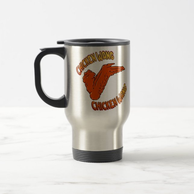 Mug De Voyage Voyage à l'aile de poulet/Mug de navette (Gauche)