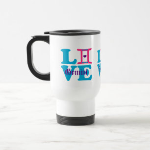 Mug De Voyage Voyage / Commuter ♊  J'aime Gemini-Best Zodiac