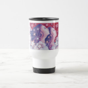 Mug De Voyage Voyage de Gémeaux de zodiaque/tasse de banlieusar