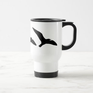 Mug De Voyage Voyage de mouette/tasse de banlieusard