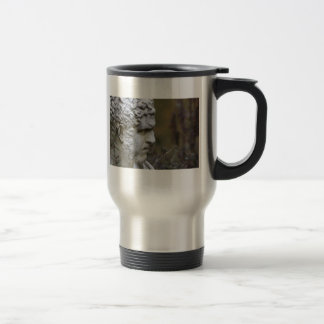 Mug De Voyage Voyage de statue de jardin d'homme