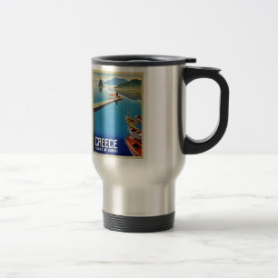 Mug De Voyage Voyage en Grèce vintage - Île de Corfou