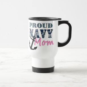 Mug De Voyage Voyage fier de maman de marine