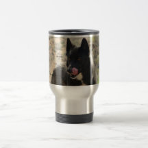 Voyage noir de loup/tasse de banlieusard