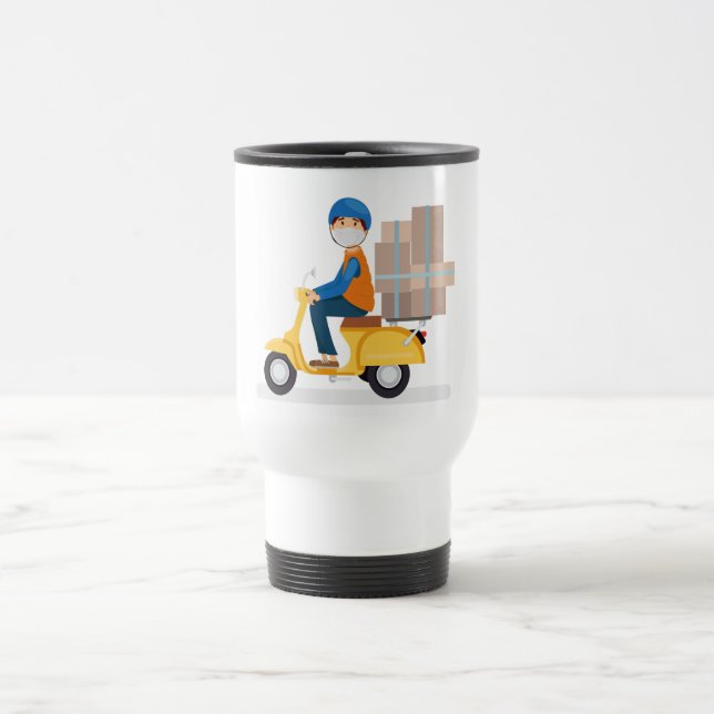 Mug De Voyage - Voyage/transport en commun (Centre)