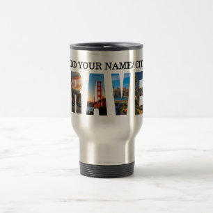 Mug De Voyage Voyage vacances Photo Collage - Voyage d'aventure