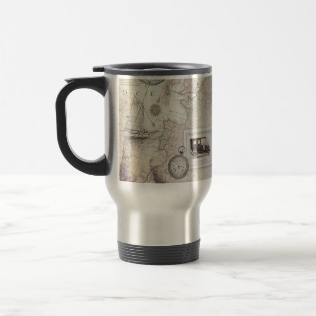 Mug De Voyage Voyage vintage   (Gauche)
