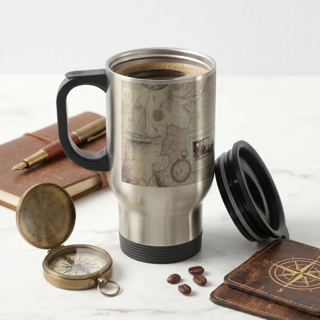 Mug De Voyage Voyage vintage   (Créateur téléchargé)