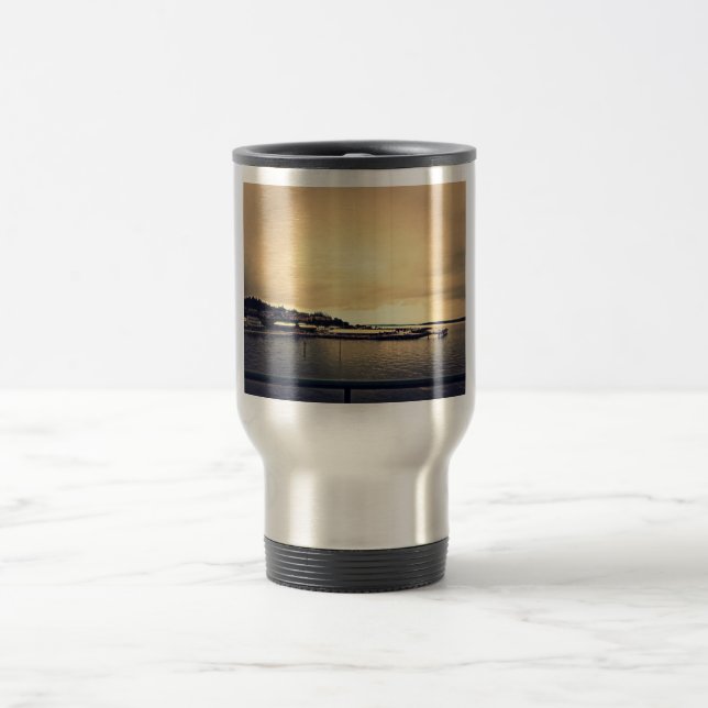 Mug De Voyage Vue du ferry de Kingston (Centre)